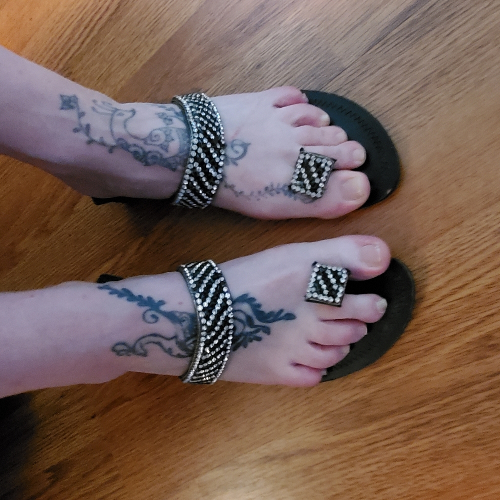 Unique vintage sandals